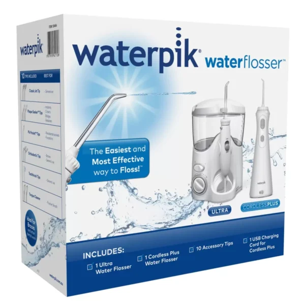 Waterpik Ultra & Cordless Plus Waterflosser Bundle Pack